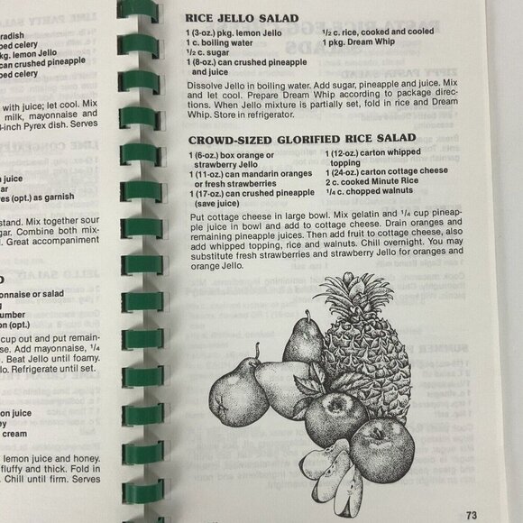 300 Ways With Salads Spiral Bound Cookbook By Morris Press 1994 Veggie Recipes - Picture 10 of 12